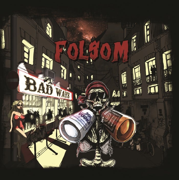 Pochette de l'album BAD WAYS de FOLSOM